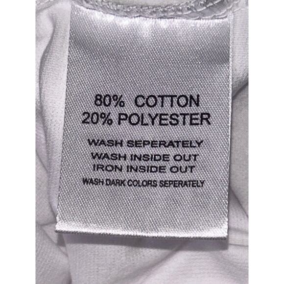 NWT Garnet Clothier Short Sleeve White Polo Shirt with Placket XL - Picture 6 of 6